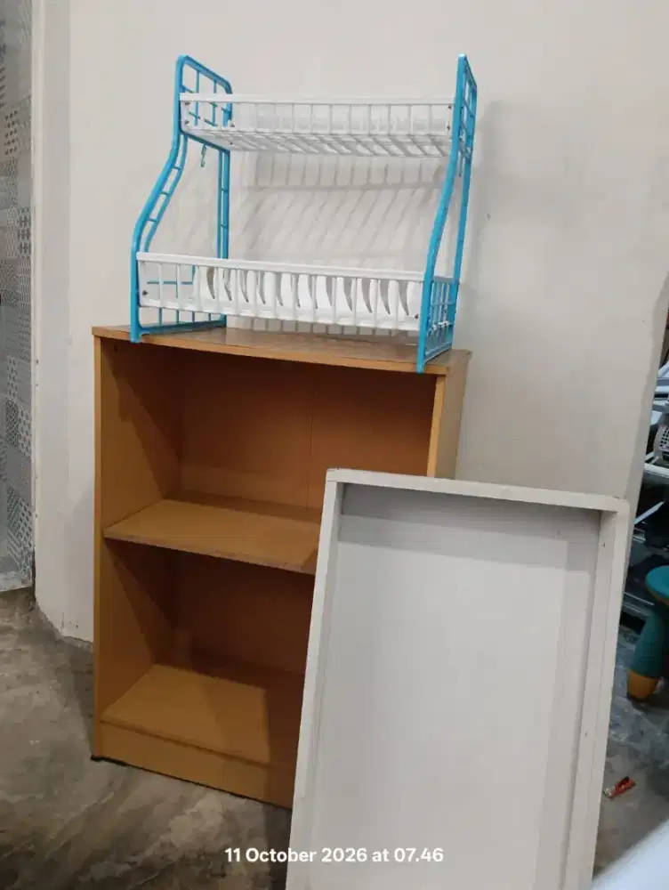 Rak Buku, Rak Piring dan Wadah