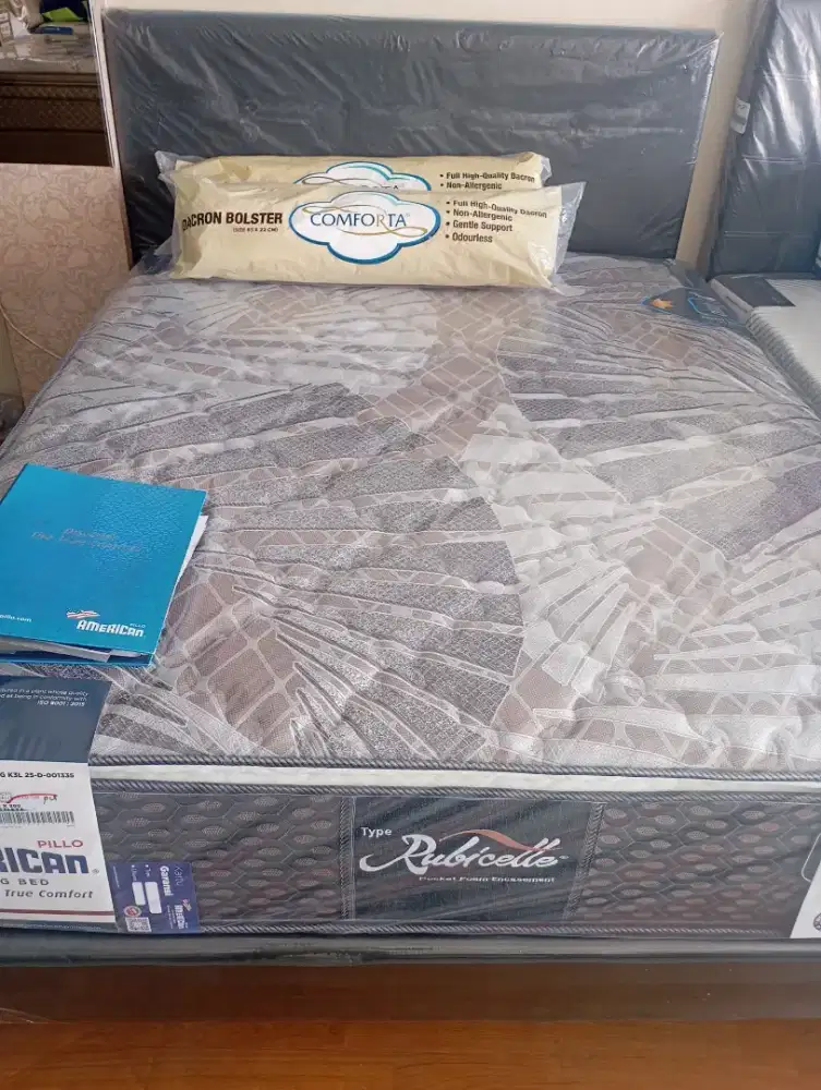 Kredit springbed AMERICAN PILLO tanpa DP, bayar mulai bulan depan
