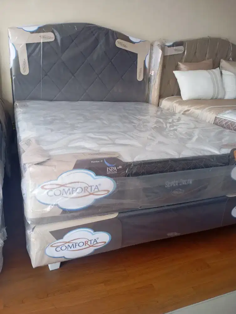 Kredit springbed COMFORTA  tanpa DP, bayar angsuran mulai bulan depan