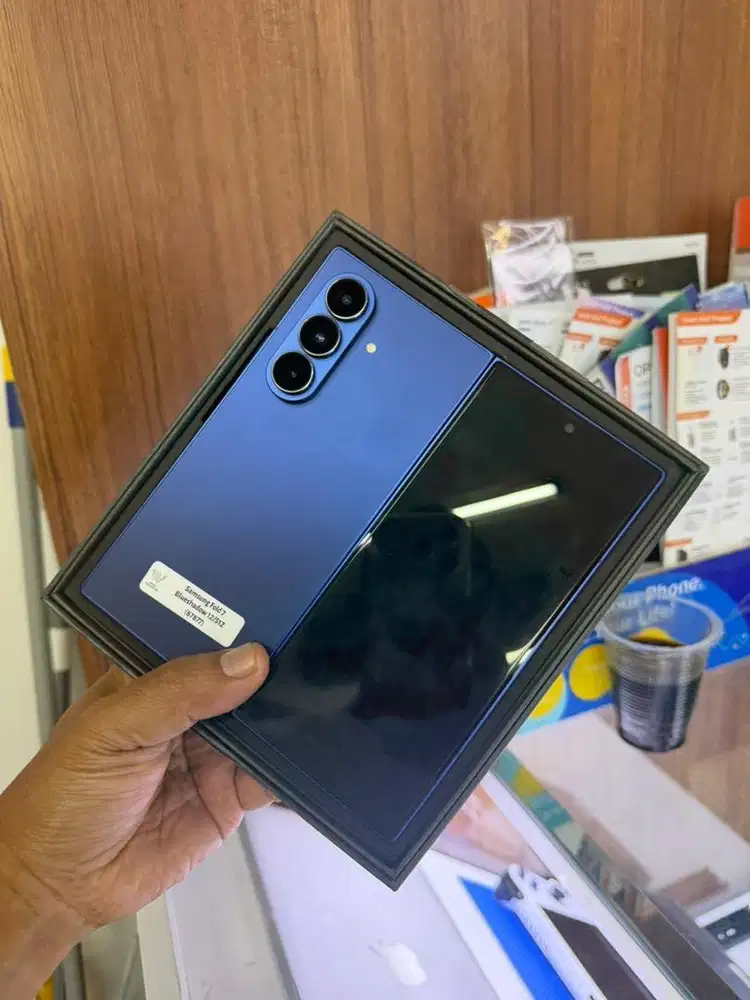Samsung zfold7 12/512gb biru sein