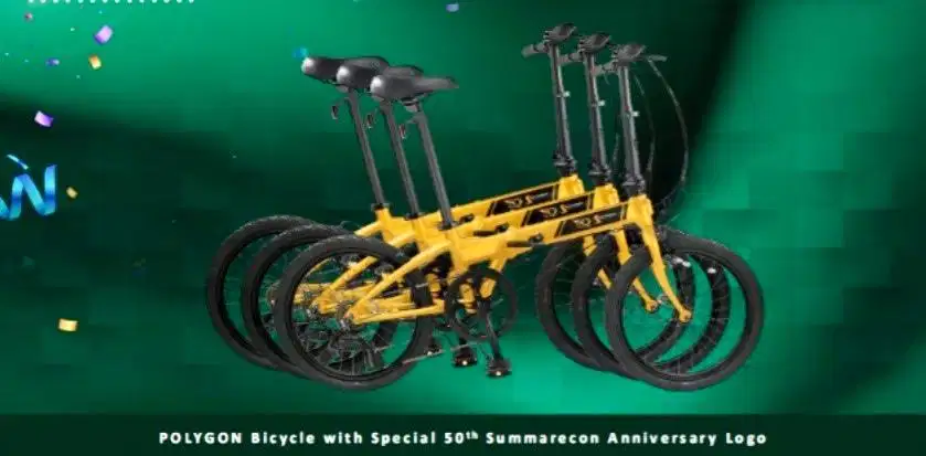 NEW Sepeda Polygon Urbano 2 Silver - 50th Summarecon Yellow Edition