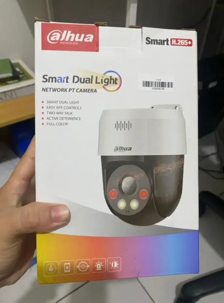 CCTV  3MP PTZ DH-SD2A300NB-GNY-A-PVDual Light Full Color Audio 2 Arah