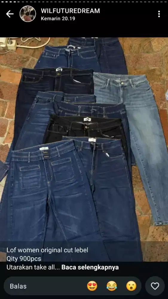 baju murah sisa stock