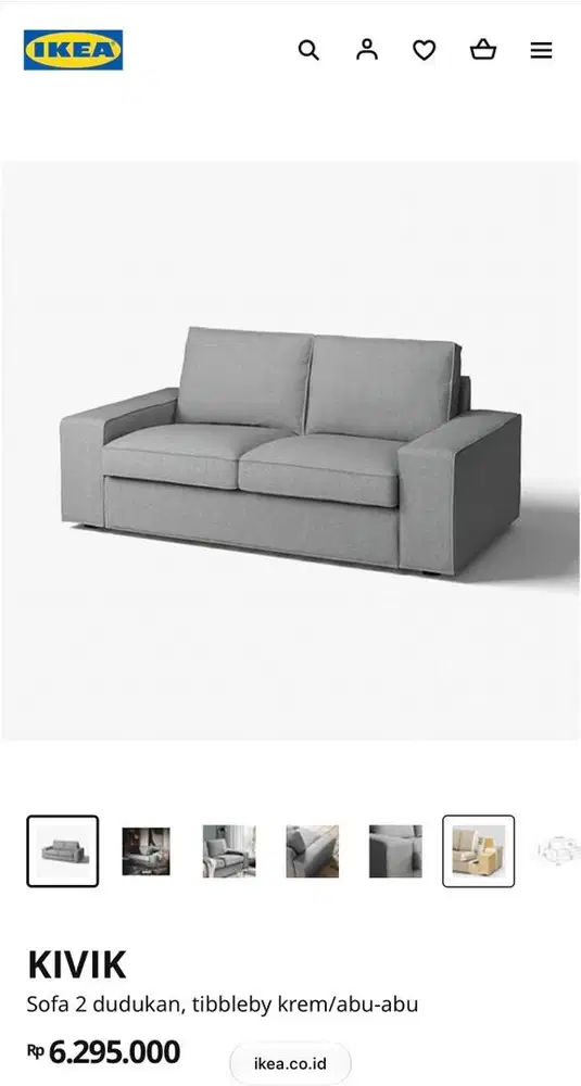 IKEA KIVIK 2 seater sofa