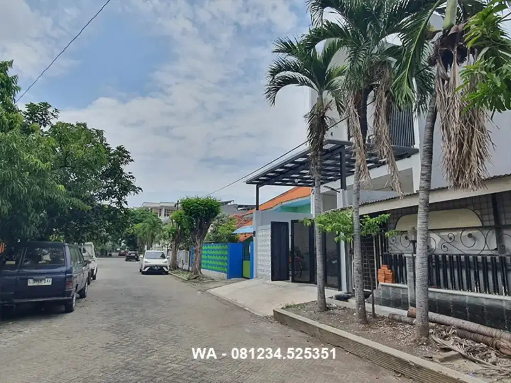 TANAH SHM 162 M2 TENGGILIS KENDANGSARI ADA BANGUNAN LAMA