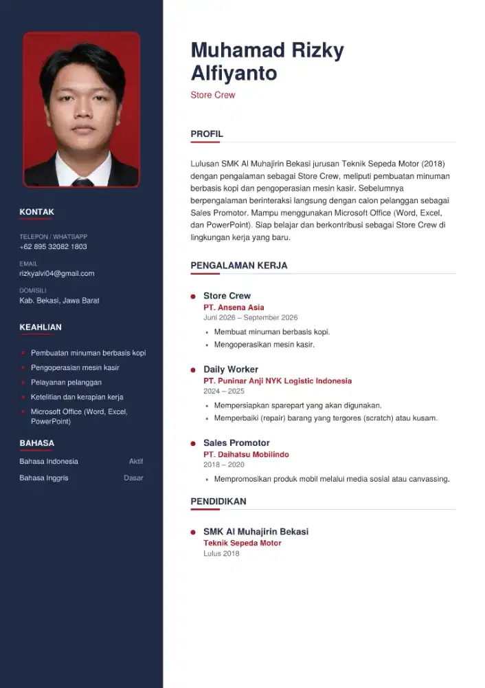 Mencari pekerjaan