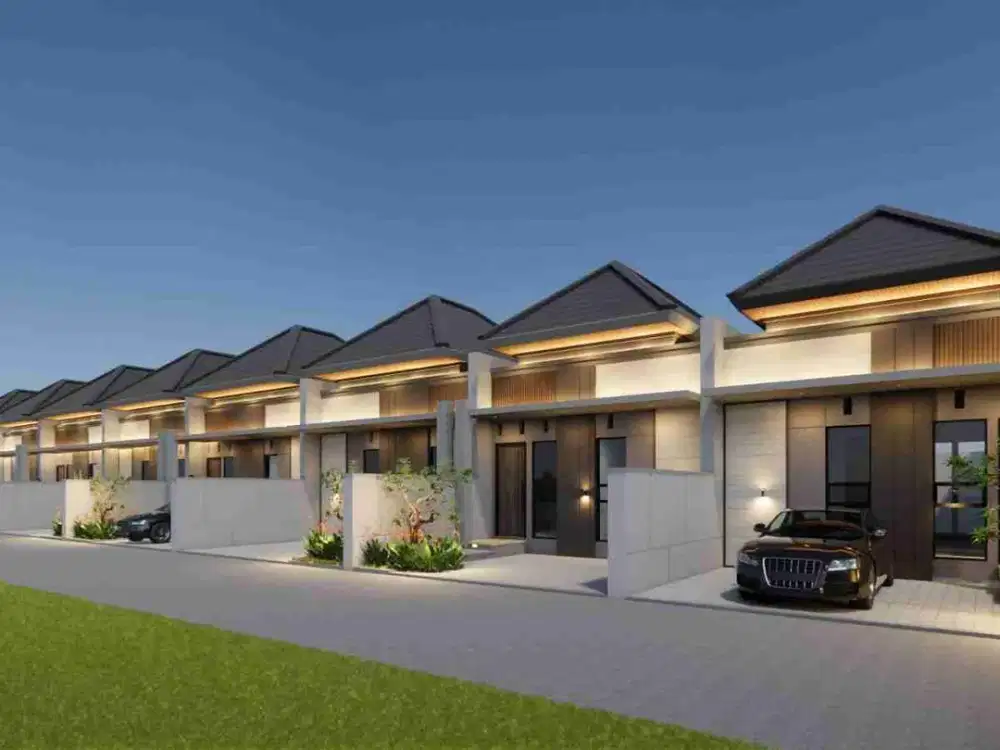 DIJUAL RUMAH PROSES BANGUN DALAM CLUSTER LOKASI DEKAT POLSEK SEYEGAN