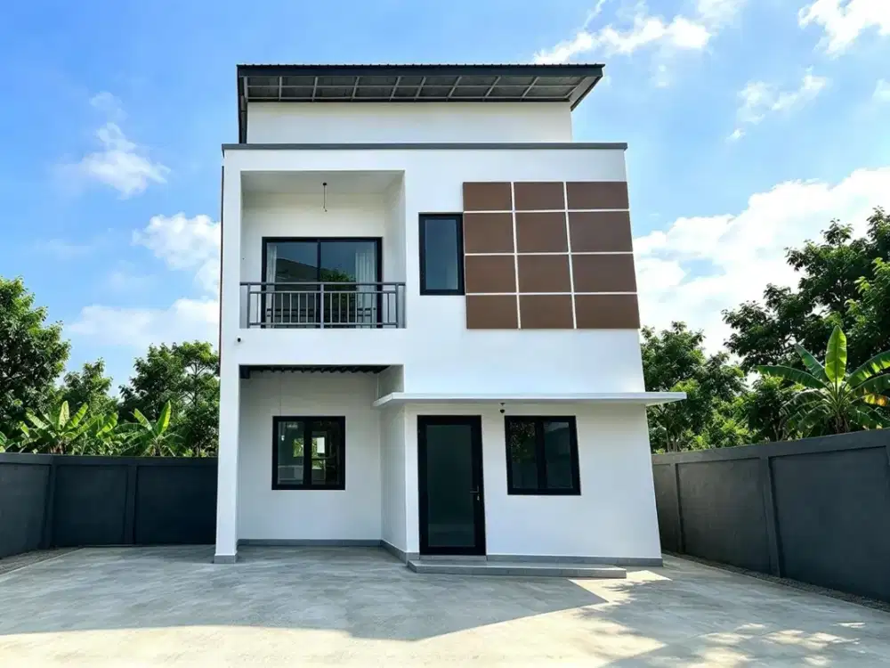 Rumah New 2 Lantai Siap Huni Dp Bebas di Sukamaju Baru Tapos Depok