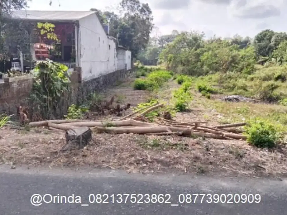 LT 1423 LD9 JL GODEAN KM9 SIDOMULYO SLEMAN BARAT TANAH TEPI JALAN MURAH DEKAT SIDOARUM, SIDOKARTO, SIDOMOYO, PASAR GODEAN, BANTULAN, GAMPING,JL BIBIS