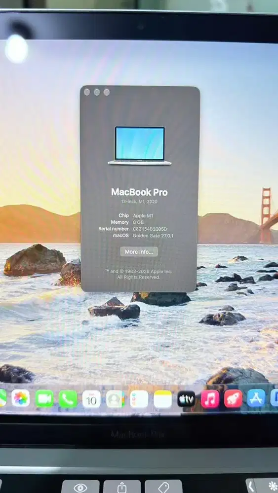 Macbook Pro M1 8/256 Ibox Fullset