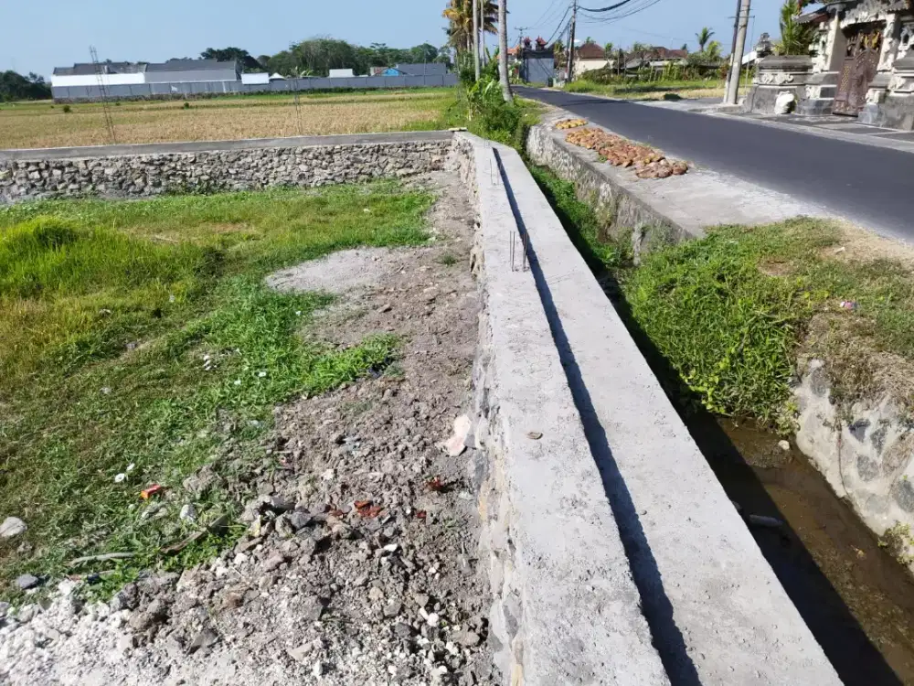 DI JUAL TANAH PREMIUM DI KEDUNGU BEACH, BALI, VIEW SAWAH