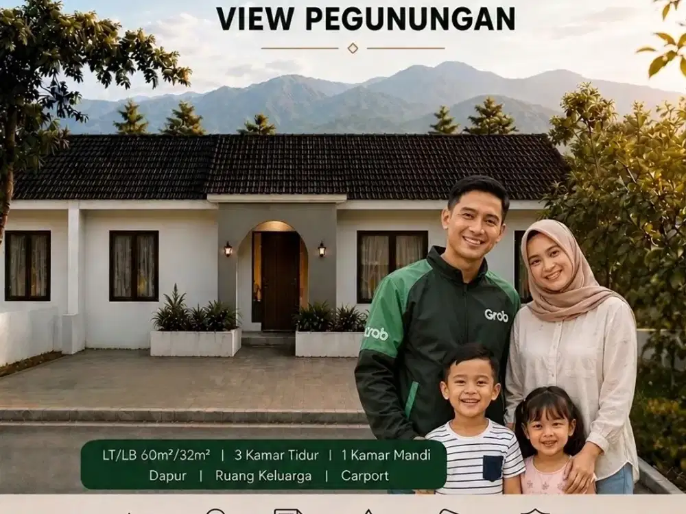 RUMAH 3 KAMAR DI KOTA SERANG, BOOKING HANYA 17 RIBU SAJA!