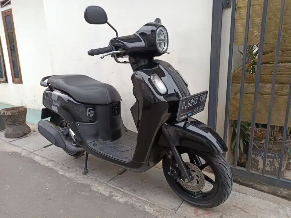 Yamaha fazzio hybrid 2022 lengkap mesin halus
