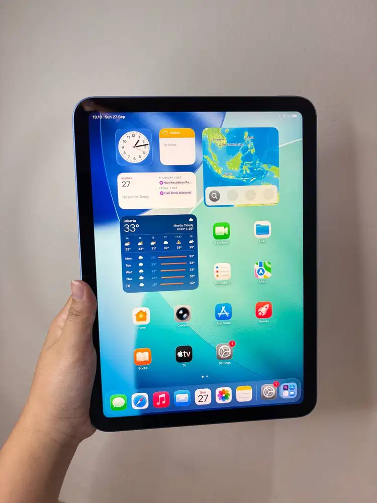 iPad Gen 10 256GB Blue ex iBox Wifi Only NEGO TIPIS PAKE OTAK|BUDAYAKA