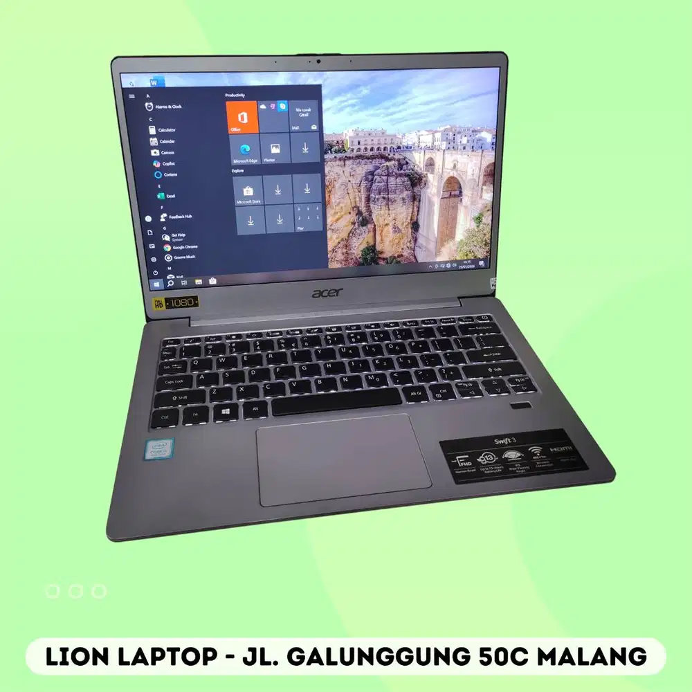 Super Slim Core i5 Gen 8 8/25 Acer Swift 3 SF313-51 [11|10]