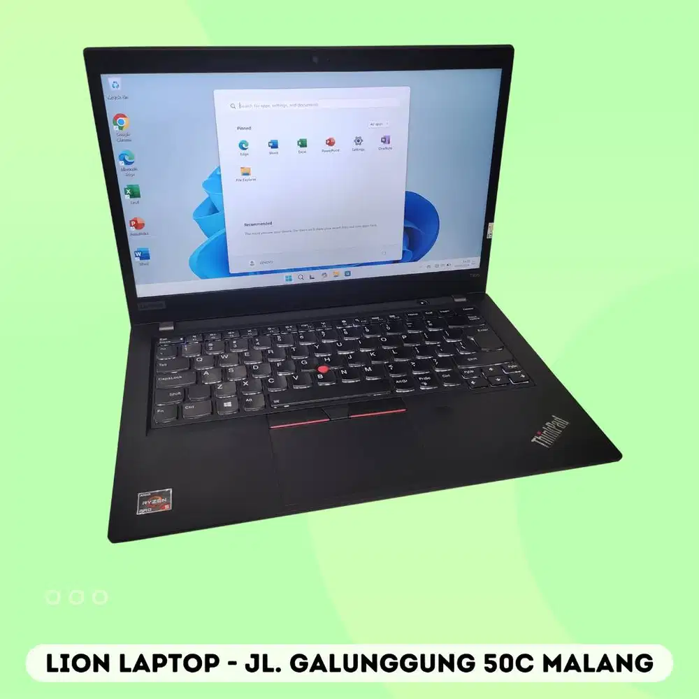 RAM 16GB AMD Ryzen 5 PRO VGA 2GB Lenovo Thinkpad T495 [11|10]