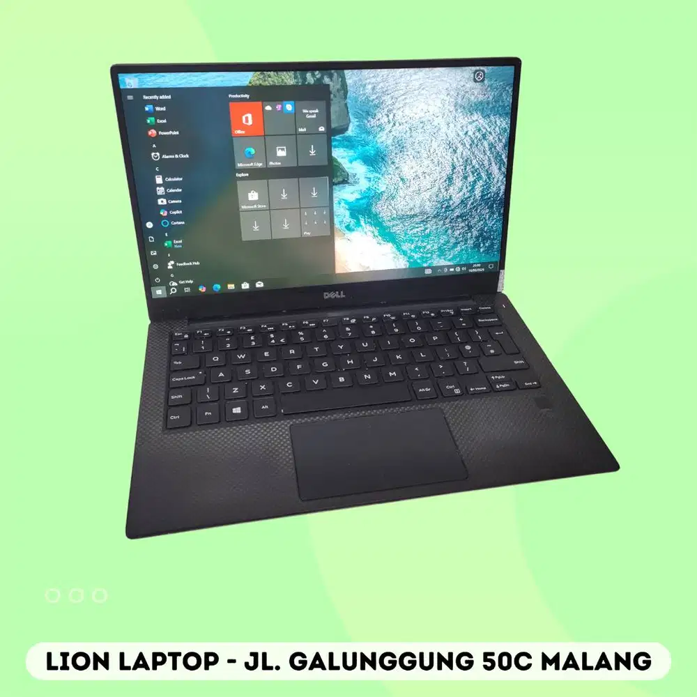 Slim & Ringan Core i7 RAM 8 SSD 256 DELL XPS 13 9360 [11|10]