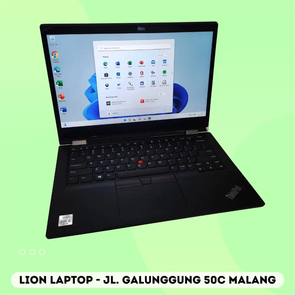 Core i3 Gen 10 Flip 360° Include Stylus Lenovo Thinkpad YOGA L13 [11|1