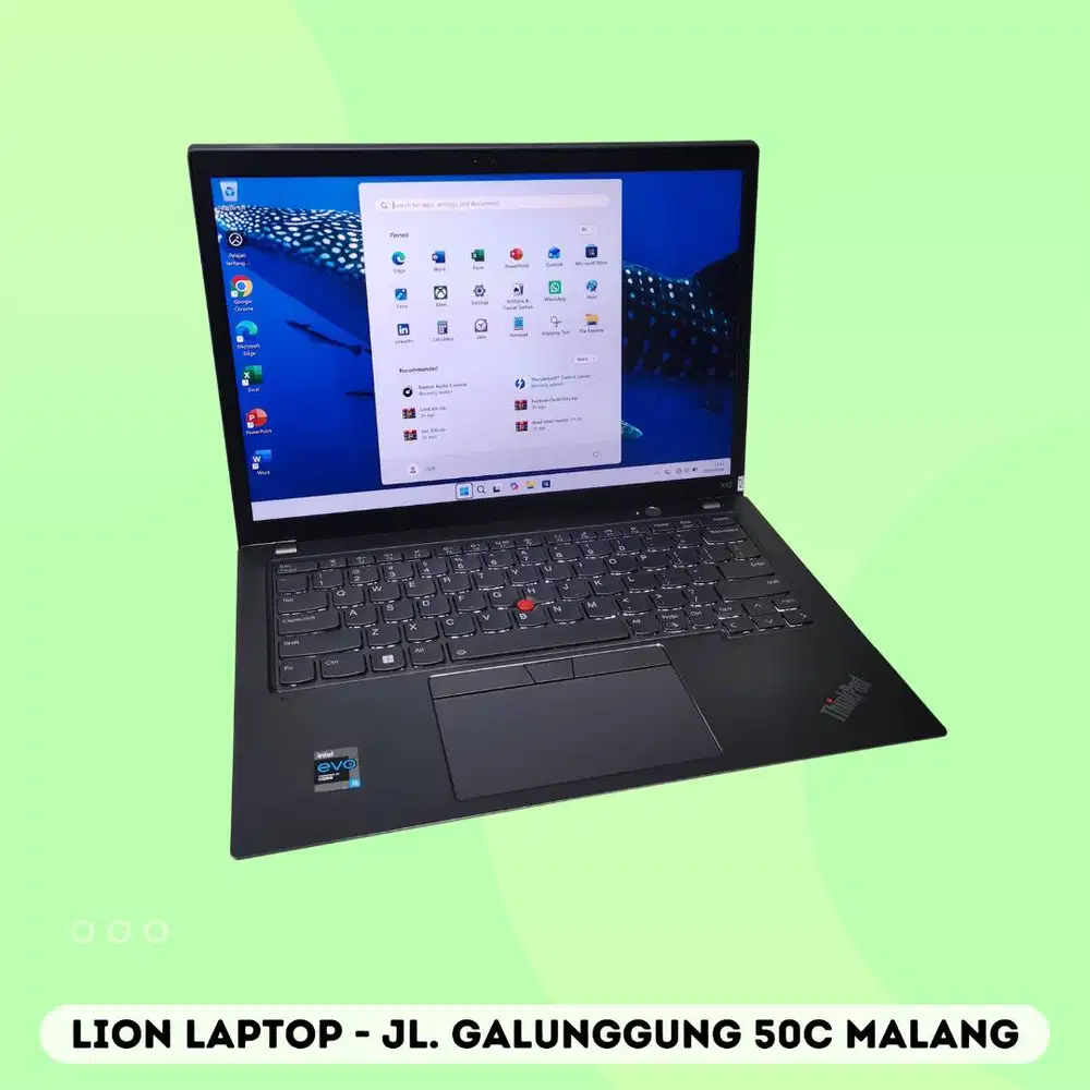 RAM 16GB i5 Gen 11 Body Auminium Lenovo Thinkpad X13 [11|10]