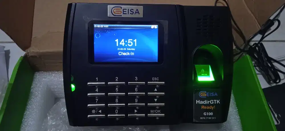 Mesin Absensi Fingerprint Scanner Tipe G100