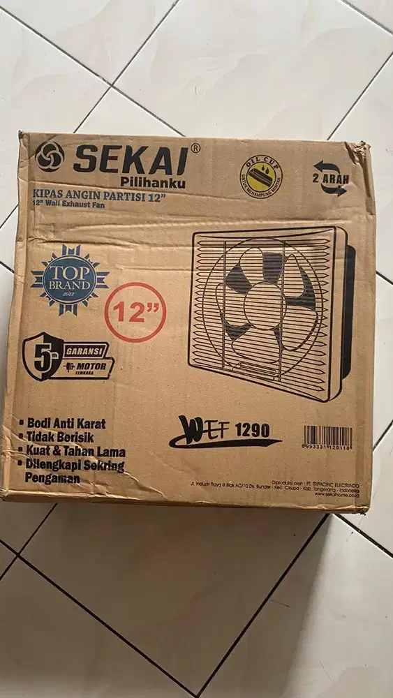 Exshaust Fan Sekai 12 inch