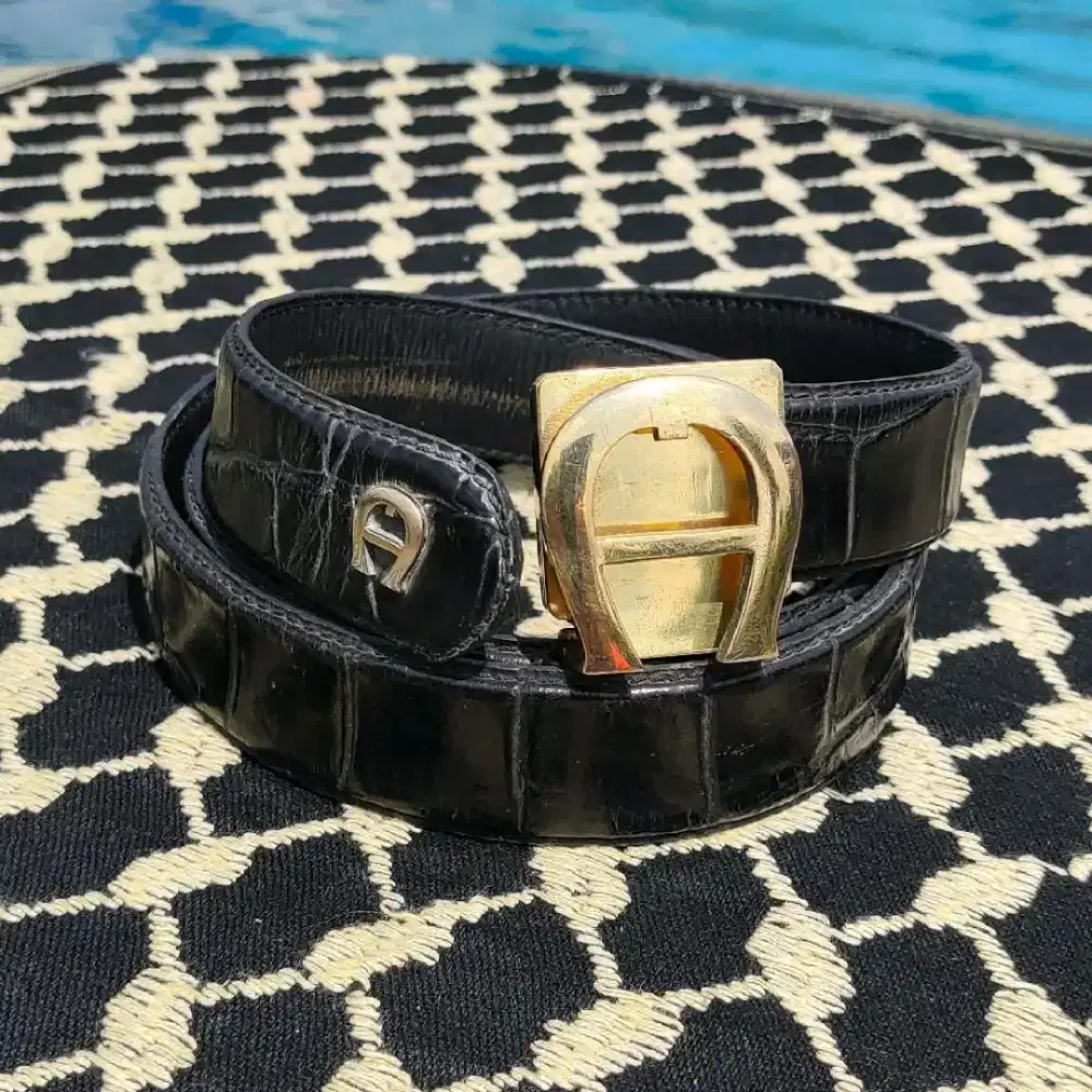 Belt AIGNER Crocco Authentic