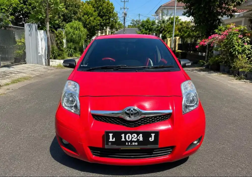 TOYOTA YARIS 1.5 MANUAL MERAH 2011 ISTIMEWAH ORIAN