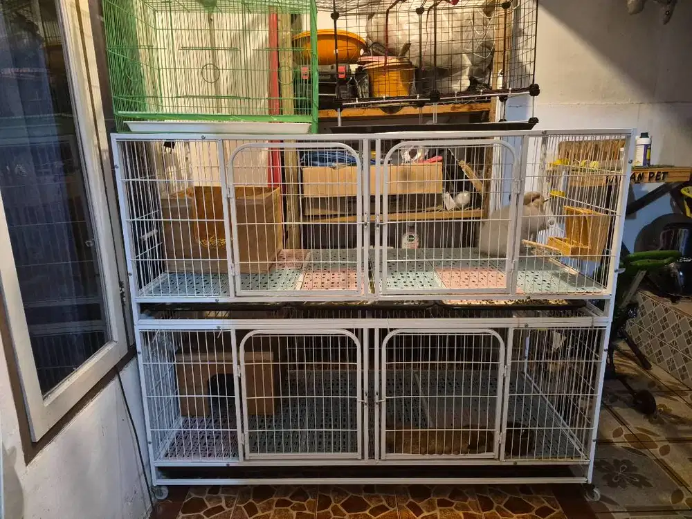 Kandang Bekas untuk kelinci , kucing , anjing , dll