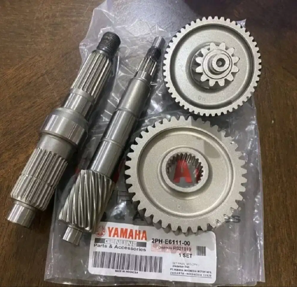 Gear Gigi Rasio Set Yamaha Mio M3 Mio Z Mio S Soul GT 125 Xride 125 2P