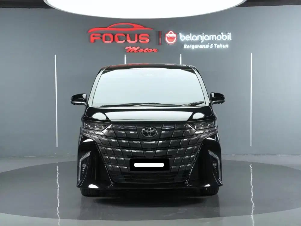 Km 15rb toyota alphard hybrid cvt tss 2024 hitam pajak panjang