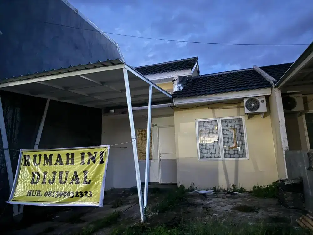 Jual rumah murah free 7 tahun cicilan