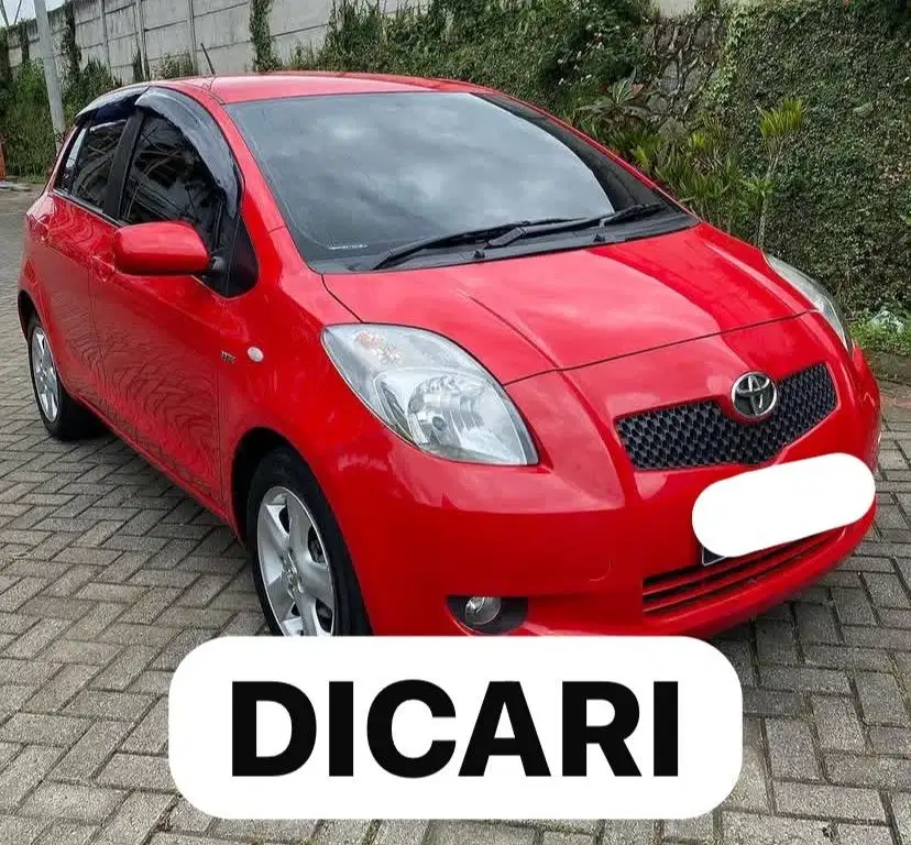 Di Cari Toyota Yaris 2006 ke atas Yaris 2008 Yaris Matic Yaris 2009