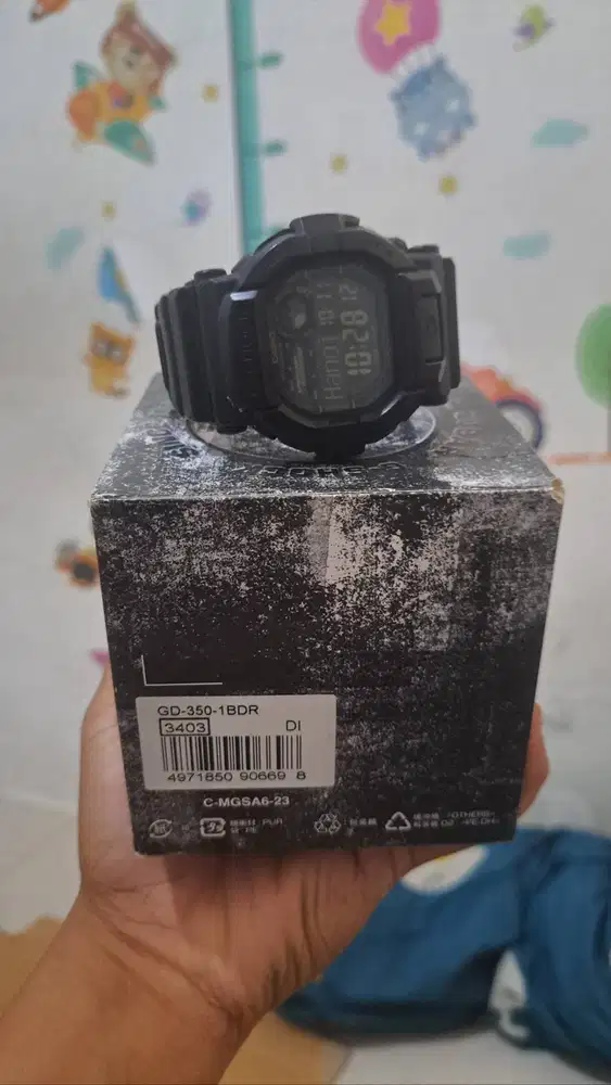 Casio g-shock GD 350 1BDR