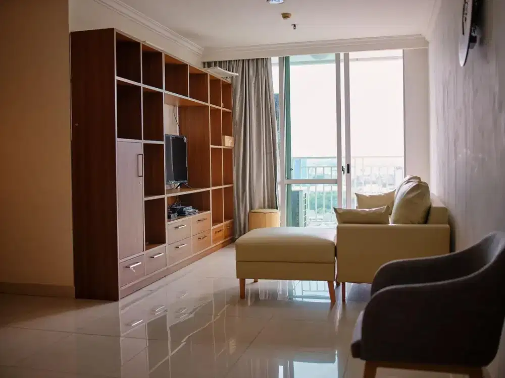 Disewakan Apartemen Denpasar Residence 3+1 BR Ready to Visit Fully Furnished