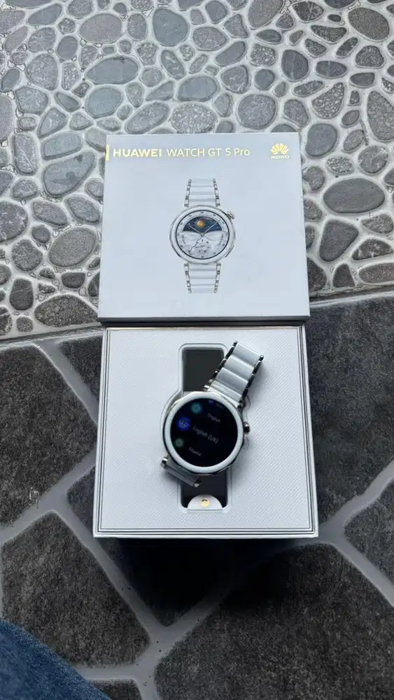 Huawei Watch GT 5 Pro 42mm Ceramic White