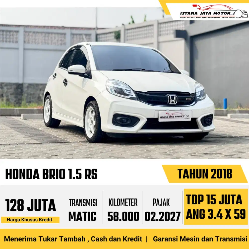 HONDA BRIO 1.2 RS 2018