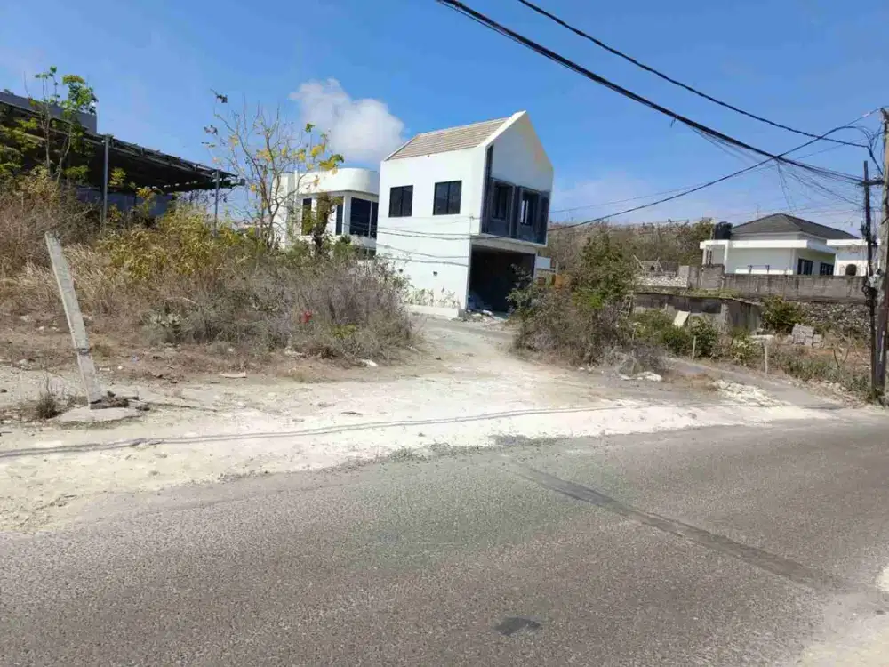 Dijual Tanah Plot Kecil Sangat Langka Dekat Pantai Kawasan Villa di Kutuh Kuta Selatan