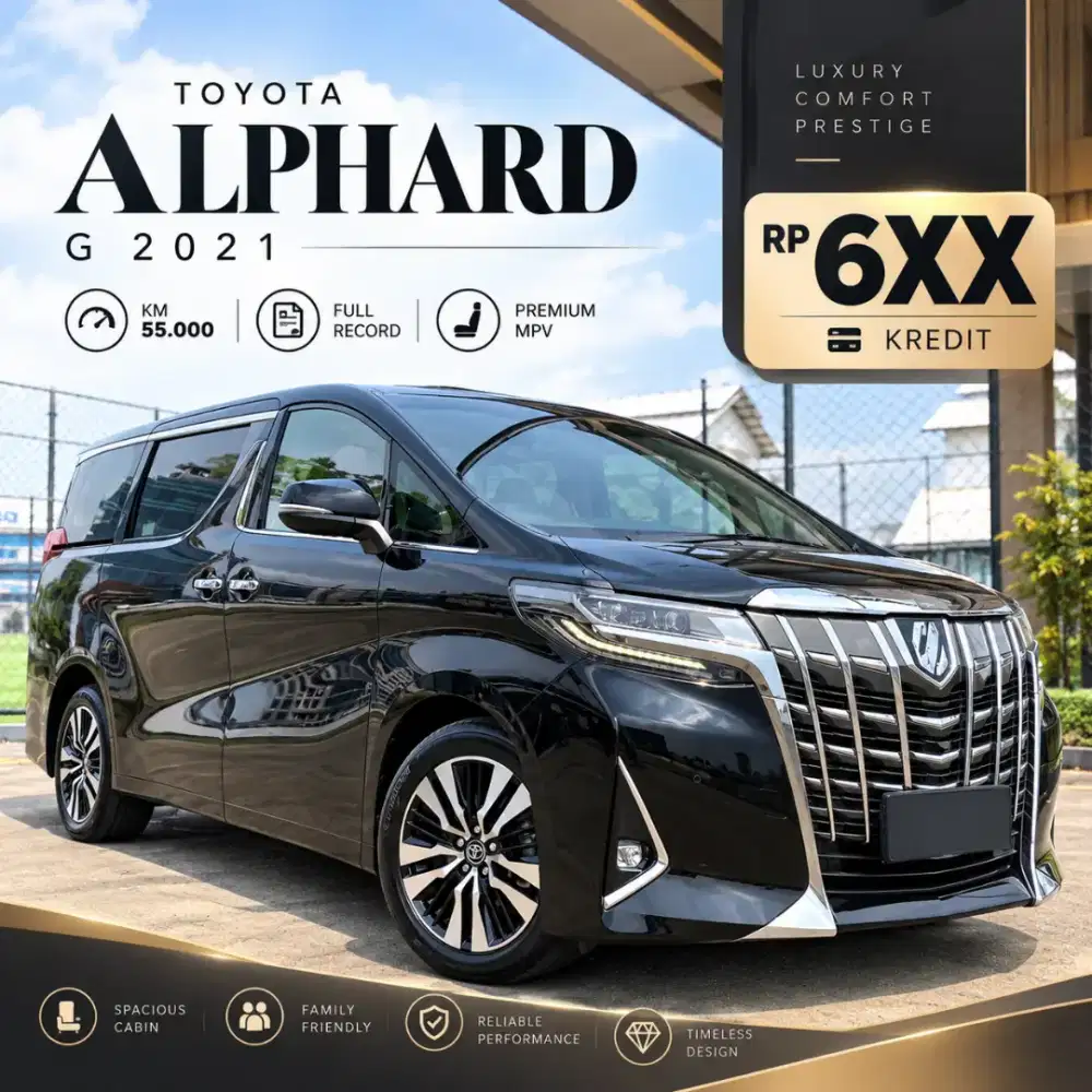 [BEST MPV] TOYOTA ALPHARD G 2.5 2021