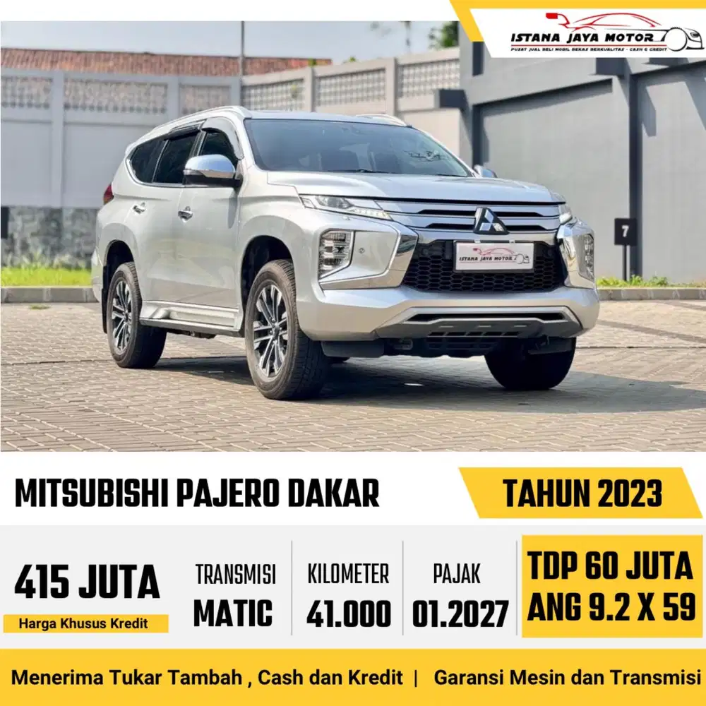 Mitsubishi Pajero Sport Dakar AT th 2023 #istana jaya motor