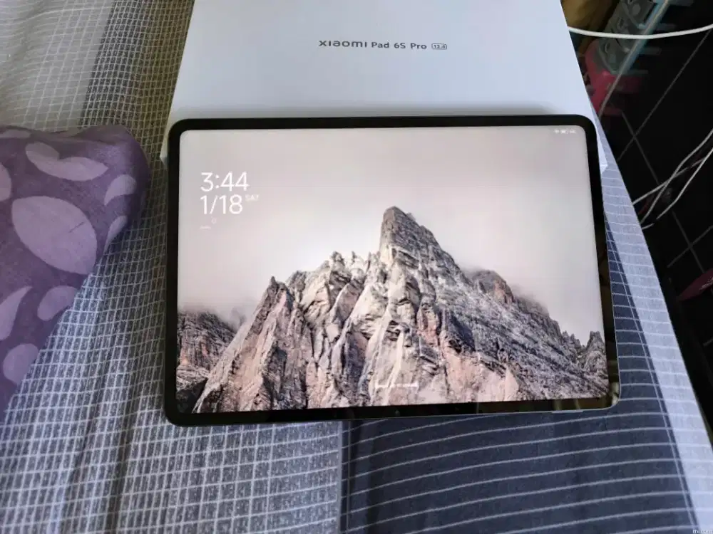 Dijual BU, like new mipad 6s pro 12,4 8/256 normal.