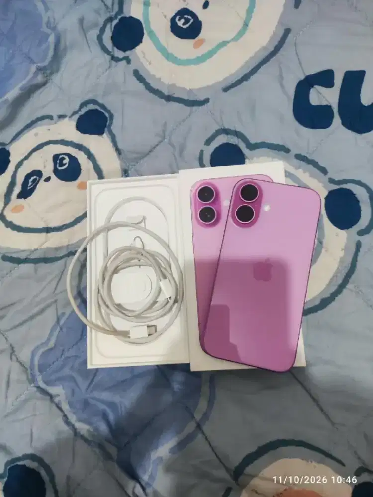 Second iph 16 128gb masih garansi panjang