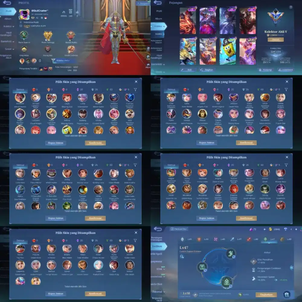 JUAL AKUN MOBILE LEGENDS AMAN TERPERCAYA YANG MINAT CHET