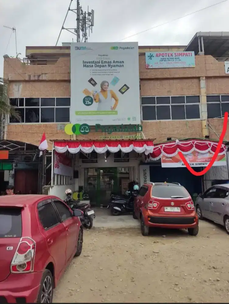 Disewakan ruko strategis cocok untuk semua usaha