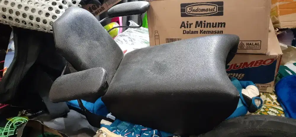 Boncengan Depan Anak dengan sandaran tangan Vario Nmax