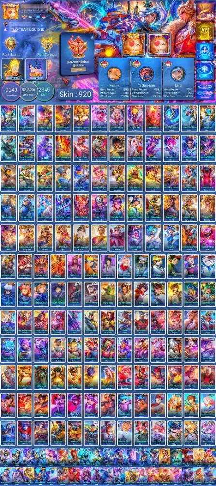 JUAL AKUN MOBILE LEGENDS AMAN TERPERCAYA YANG MINAT CHET