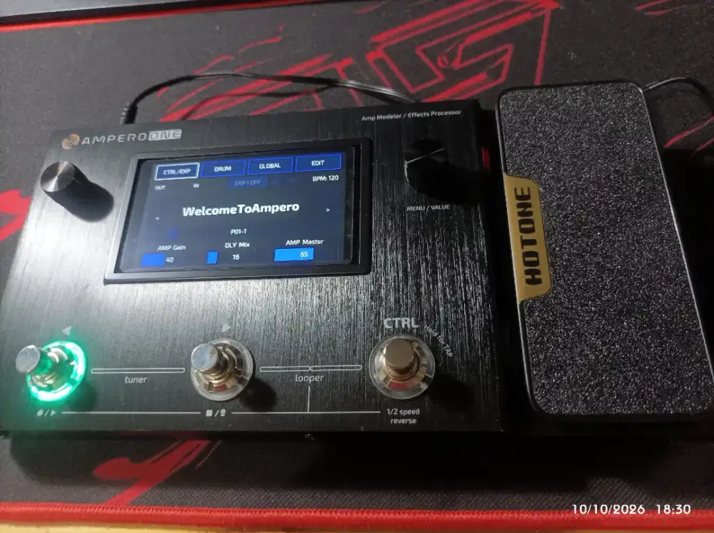 Effect Gitar Hotone Ampero One MP80