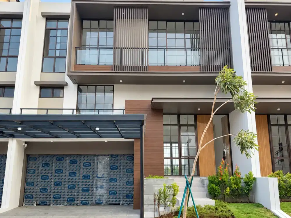 Rumah Okinawa PIK 2 10x25 250m2 4KT Hadap Danau Ada Kolam Renang Pantai Indah Kapuk 2