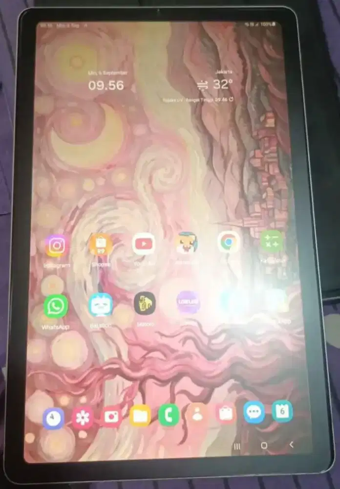 Samsung S6 Lite 4/128 komplit dus+stylus