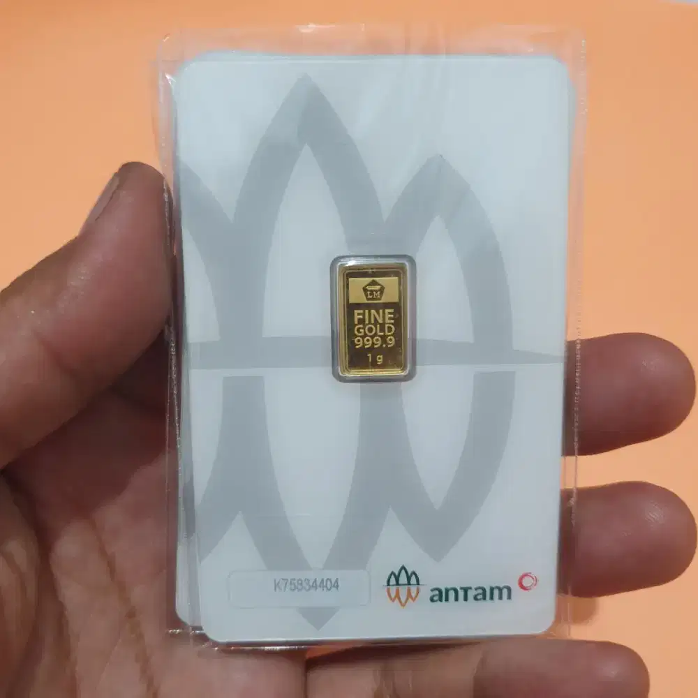 Emas Logam Mulia Antam 1 gram 2026