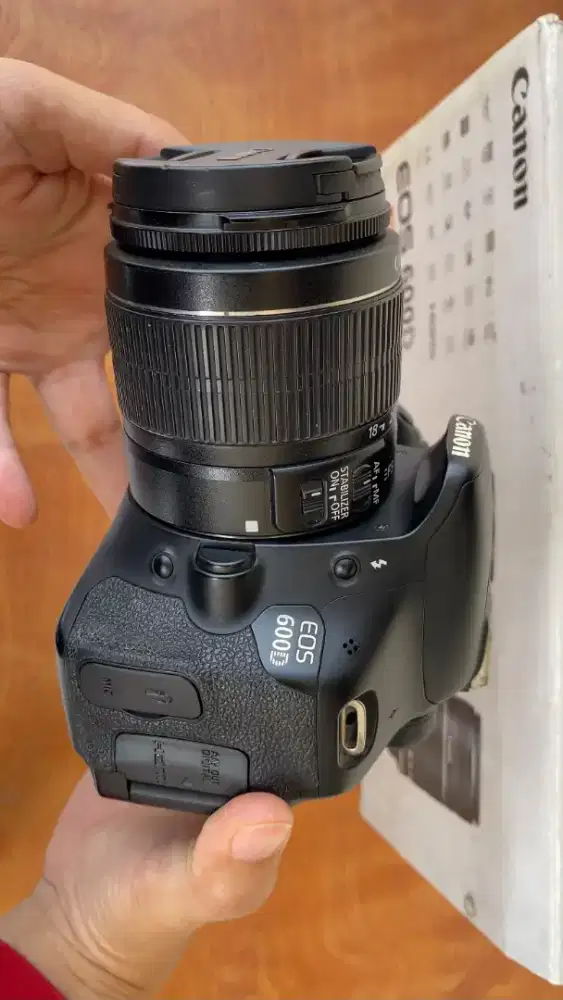 Canon 600d EFS 18-55mm SC 17ribu